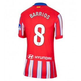 Atletico Madrid Pablo Barrios #8 Hjemme skjorte til dame 2024-25 Kortermet